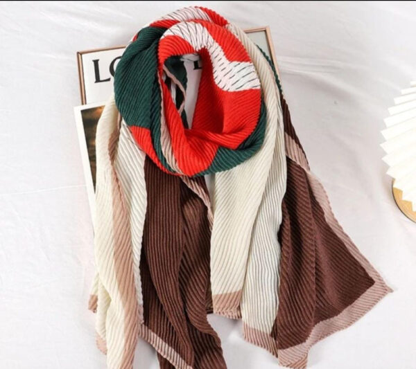 Buy Multicolor Viscose Printed Stole Scarf Hijab Full Size Online
