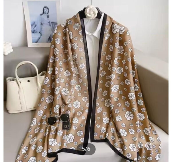 Buy Viscose Printed Stole Scarf Hijab Full Size Online