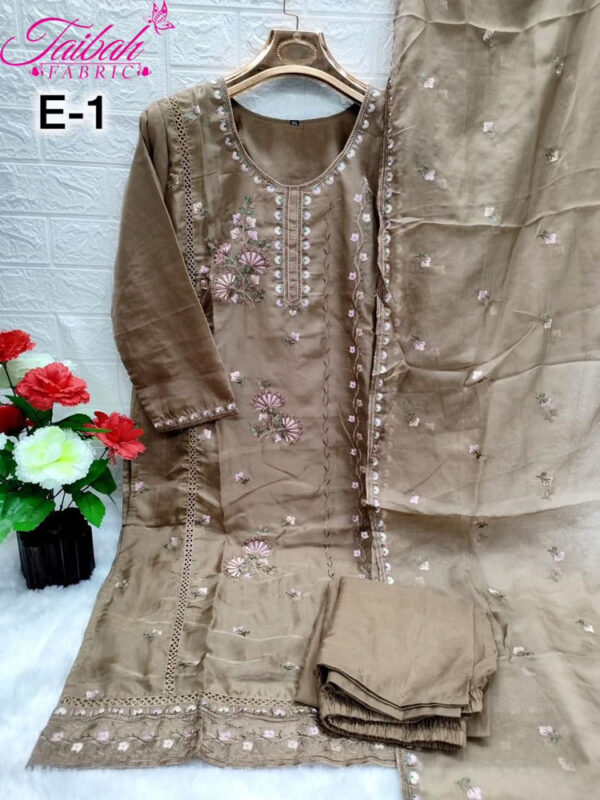 Women’s Cotton Kurtis and Pants 3 Piece - Image 4