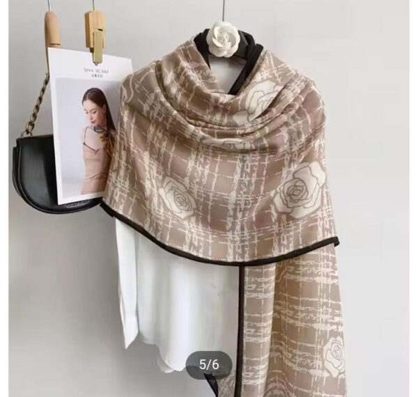 Buy Viscose Printed Stole Scarf Hijab Full Size Online at SajjadCollections