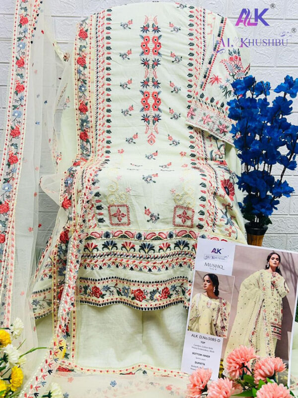 Buy Branded Al Khushboo Pakistani Suits In Wholesale Price - Image 4
