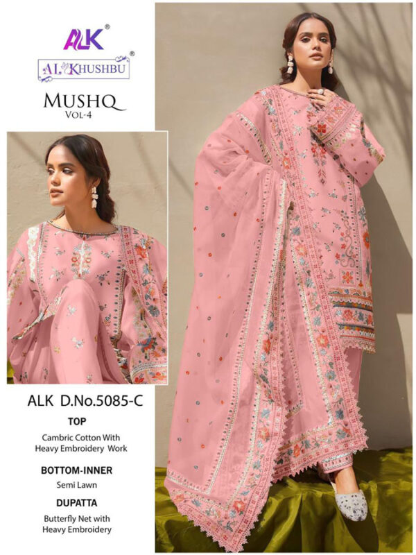 Buy Branded Al Khushboo Pakistani Suits In Wholesale Price